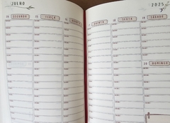 PLANNER SEMANAL 2025 EXCLUSIVO (Modelo sem fecho) - loja online