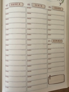PLANNER SEMANAL 2025 EXCLUSIVO (Modelo Com Fecho Magnético) - loja online
