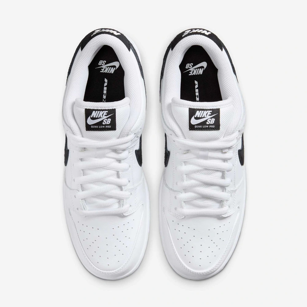 NIKE SB DUNK LOW ホワイトブラック Tênis Nike SB Dunk Low Pro White/Black