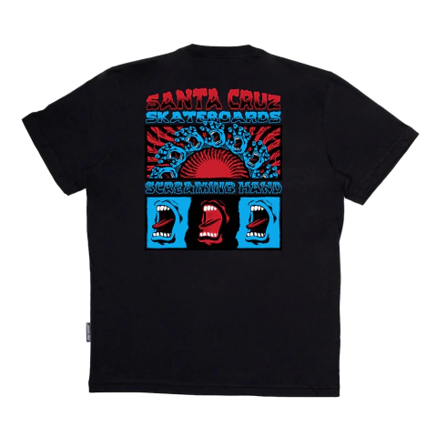 Camiseta Santa Cruz Screaming Connect Black - comprar online