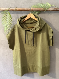 Sudadera Basic en Verde militar- EN PREVENTA - DESPACHO A PARTIR DEL LUNES 5/5 !!! - comprar online