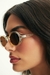 Óculos de Sol Clássico Oval Transparente - Limitado - Saint Germain - Relógios Masculinos e Femininos