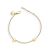 Pulseira Coin Personalizável Dourada - buy online