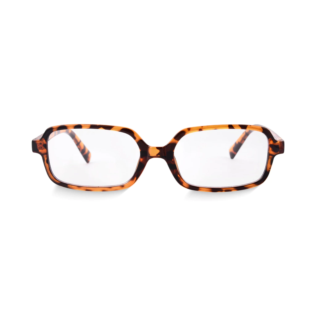 Óculos de Grau Retangular Ibiza Tortoise Clássico
