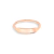 Anel Curvo Rosé Gold Personalizável - comprar online