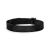 Black stainless steel mesh magnetic bracelet for men displayed on a white background.
