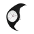 Black Silicone Children's Watch 32mm - buy online