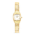 Relógio Feminino Quadrado Vintage Yumi Dourado - comprar online