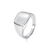 Anel Feminino Signet Prata Personalizável para Quatro Letras - comprar online