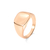 Anel Feminino Signet Rosé Gold Personalizável para Signos - buy online
