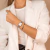 Bracelete Prata Elegante - Saint Germain - Relógios Masculinos e Femininos