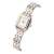 Relógio Feminino Boxy Bicolor Rosé Gold na internet