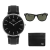 KIT Murray Black Hill 40mm + Wallet + Hills Green Black Sunglasses + Gift Box