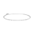 Adjustable Riviera Bracelet Silver