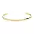 KIT Square Madison Diamond Bicolor Gold + Bracelete Dourado + Bracelete Prata + Caixa de Presente - Saint Germain - Relógios Masculinos e Femininos