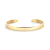 Bracelete Dourado Liso Ajustável Minimalista - buy online