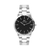 Relógio Masculino Pulseira Prata Belmont Black Silver 40mm