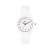 Relógio Infantil De Silicone Branco 32mm