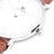 Reloj masculino Bronx Silver con correa de cuero marrón y esfera plateada de 40mm.