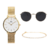 KIT Chelsea Gold 32mm + Pulseira Riviera Dourada + Óculos de Sol Union Black Gold + Caixa de Presente - buy online