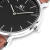 Relógio Masculino Marrom Pulseira de Couro Bronx Black Silver 40mm on internet
