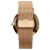Pulseira do Relógio Feminino Nolita Rosé Gold 40mm com fecho em metal dourado