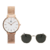 KIT Nolita Rosé 32mm + Óculos de Sol Harbor Green Gold + Caixa de Presente