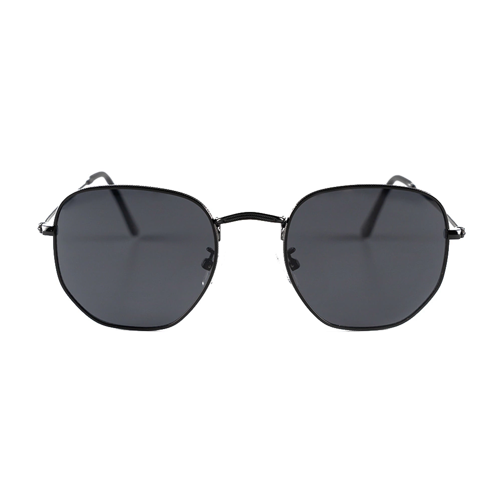 Óculos de Sol Clássico Hexagonal Harbor Full Black
