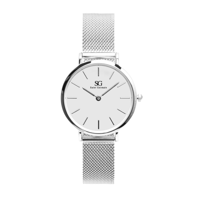 Relógio Feminino Pulseira Prata Harlem Silver 32 mm