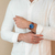 Relógio Minimalista Marrom Pulseira de Couro Bronx Blue Silver 40mm - Saint Germain - Relógios Masculinos e Femininos