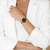 Relógio Analógico Feminino Nolita Black Rosé Gold 32mm - comprar online