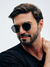 Imagen de Gafas de Sol Clásicas Redondas Cooper Black Gold
