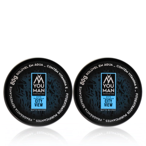 Combo com 2 pastas modeladoras City View | Efeito matte | fixação forte - comprar online