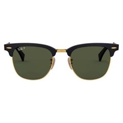 Óculos de Sol Ray Ban Clubmaster Preto Lentes Verdes