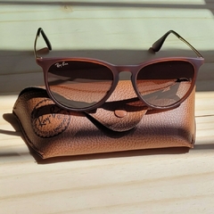 Óculos de Sol Ray Ban Erika Marrom
