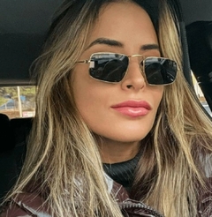 Óculos de Sol Ray Ban Julie Dourado Preto na internet