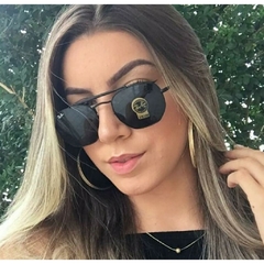 Óculos de Sol Ray Ban Marshal Preto Lente Preta - comprar online