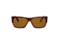 Óculos de Sol Ray Ban Nomad Havana Listrado Marrom - comprar online
