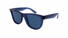 Óculos de Sol Ray Ban Wayfarer Reverse Armação Azul - Vibe Óculos