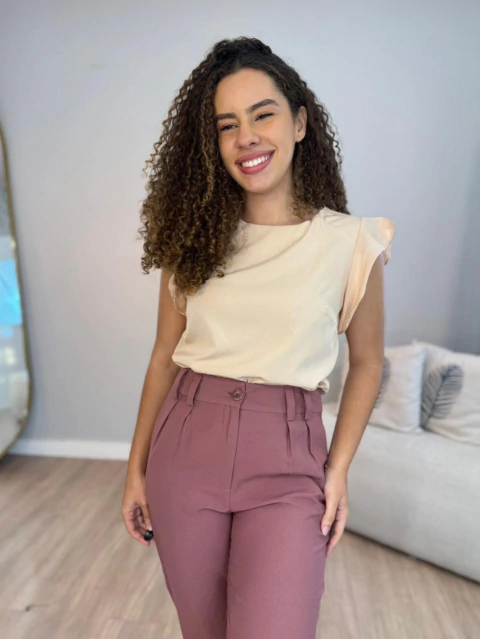 Blusa - Nude