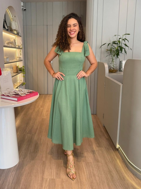Vestido Brenda Tavares - Verde