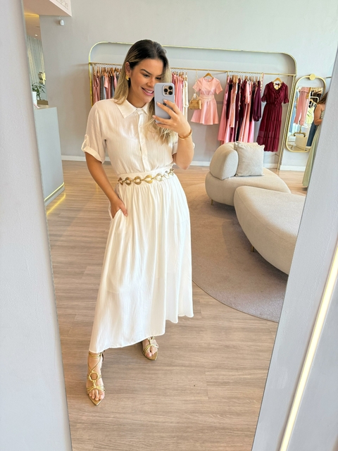 Conjunto Cristina Maria - Branco