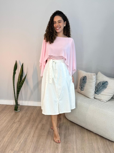 Blusa Janaína Barreto - Rosa