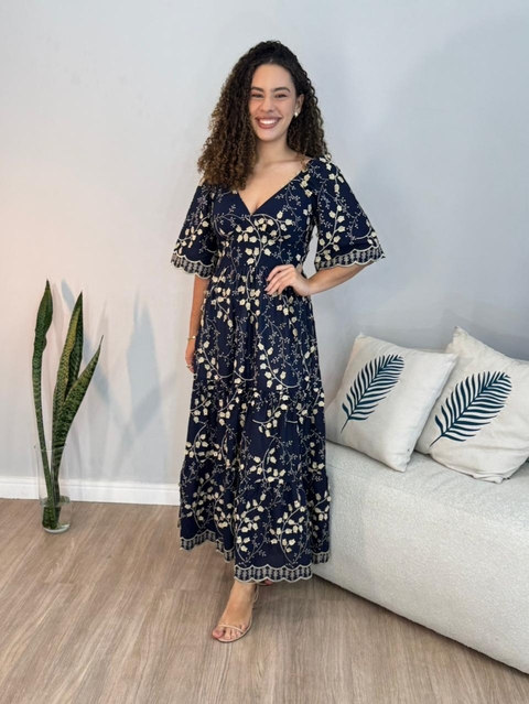 Vestido Stephanie - Azul Marinho