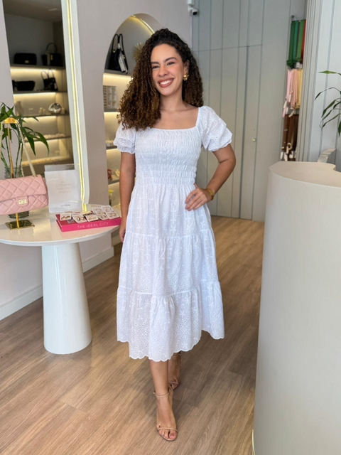 Vestido Flavia Nogueira - Branco