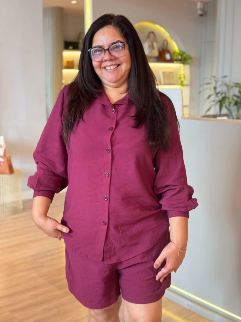 Conjunto Maria Anita - Cherry