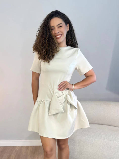 Vestido Maria Flor - Nude