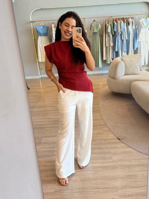 Calça Larissa Souza - Branco