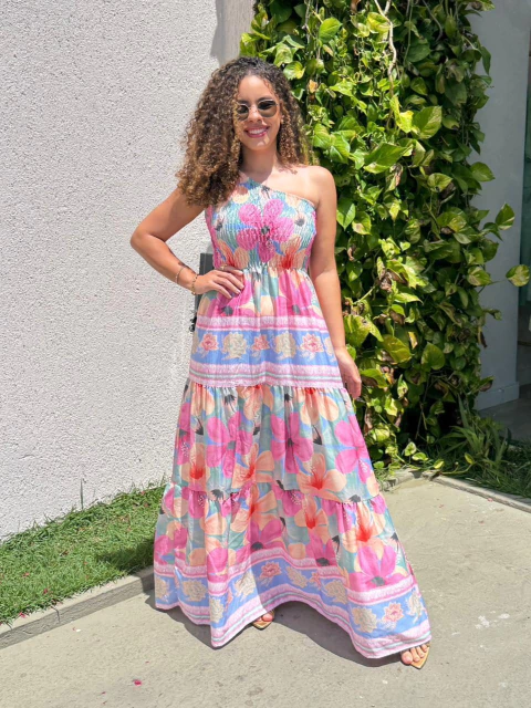 Vestido Lara Melo - Estampado