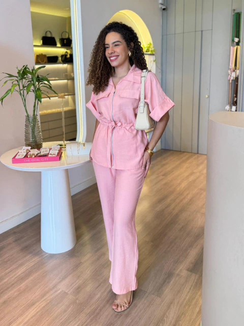 Conjunto Suerda Melo - Rosa